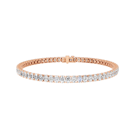 Pink Gold-Epoch - Lab-Grown Diamond Bracelet_view=3DH OPEN