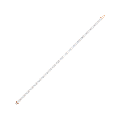 Pink Gold-Epoch - Lab-Grown Diamond Bracelet_view=TOP