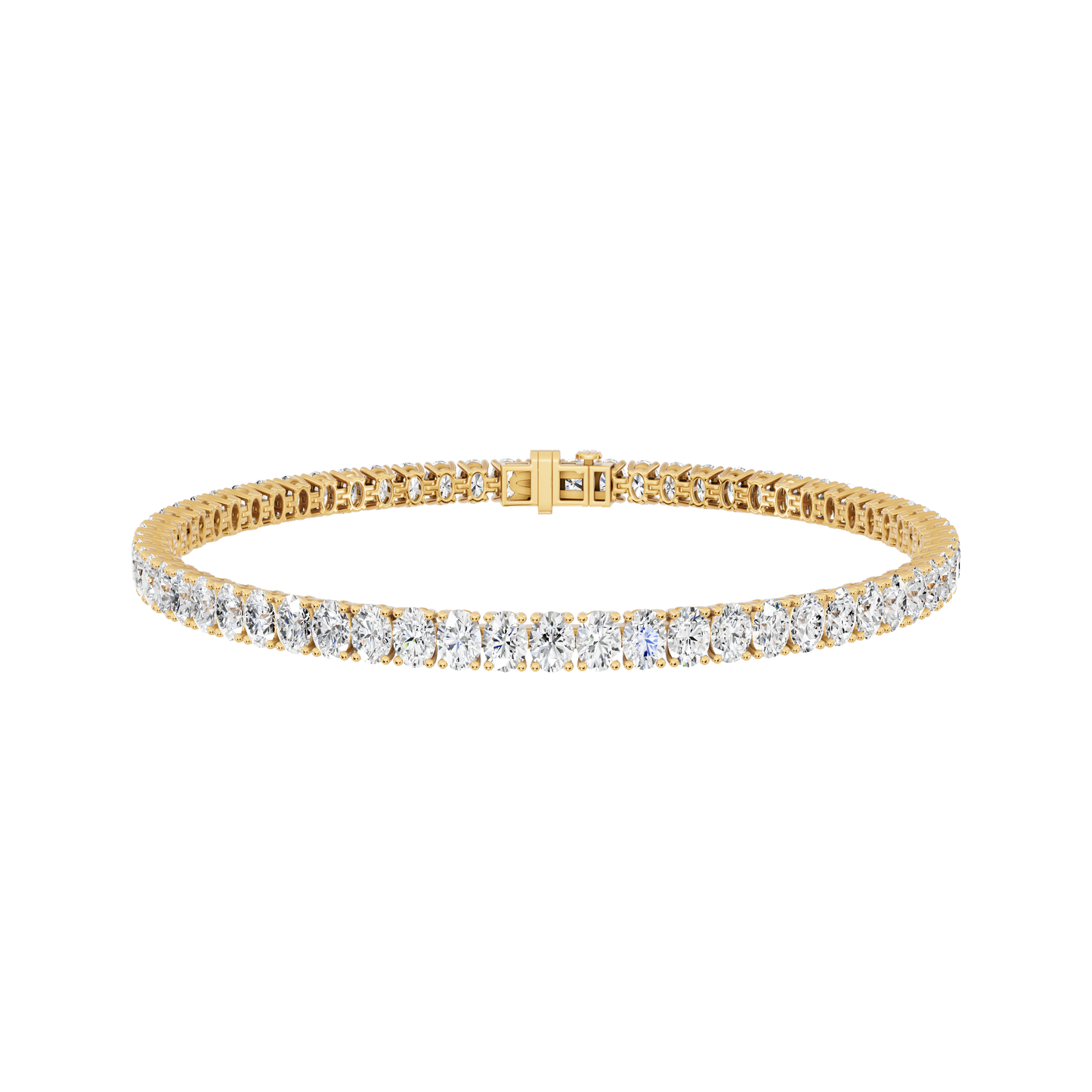 Yellow Gold-Epoch - Lab-Grown Diamond Bracelet_view=3DH OPEN