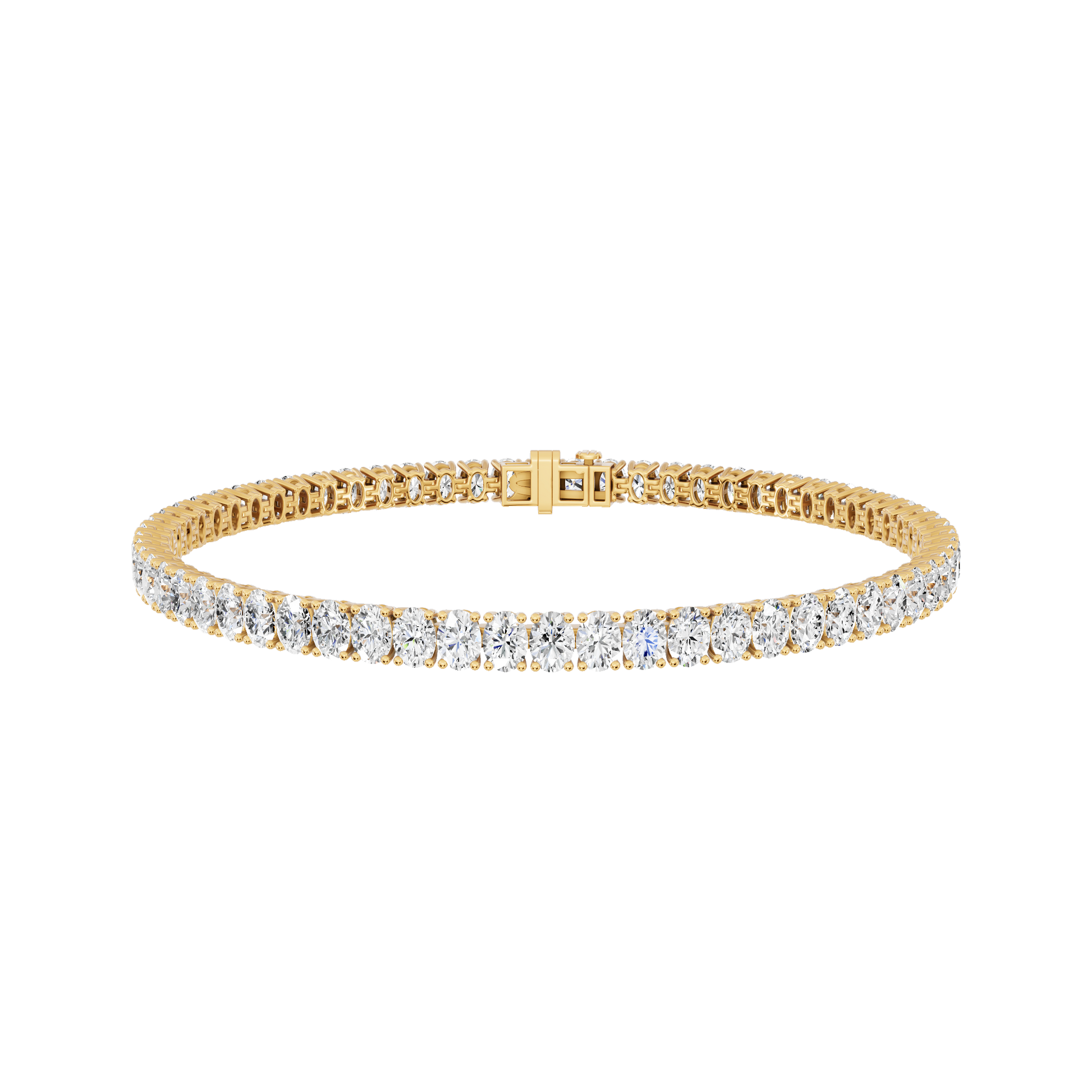 Yellow Gold-Epoch - Lab-Grown Diamond Bracelet_view=3DH OPEN
