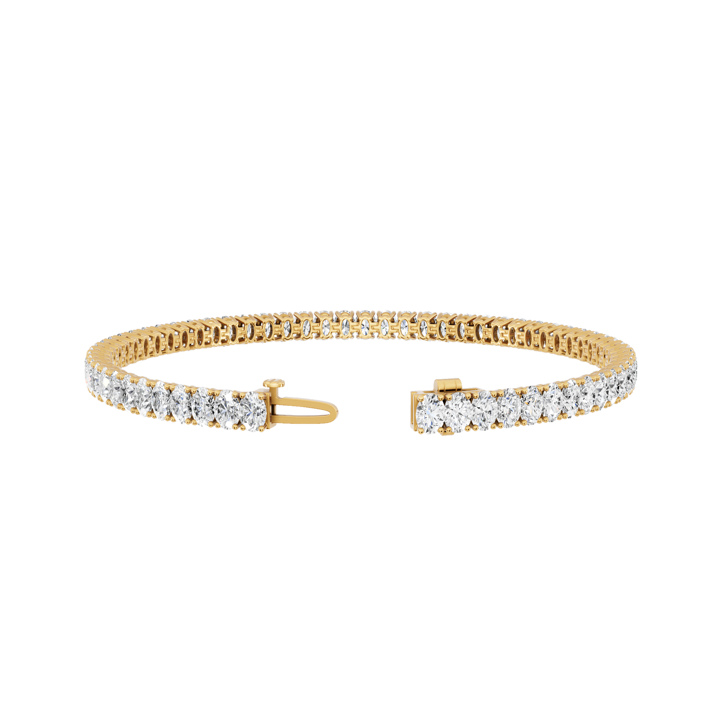 Yellow Gold-Epoch - Lab-Grown Diamond Bracelet_view=3DH
