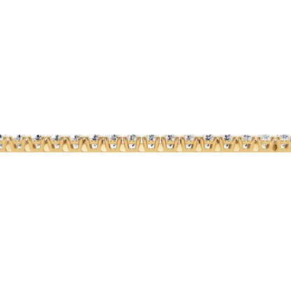 Yellow Gold-Epoch - Lab-Grown Diamond Bracelet_view=SIDE