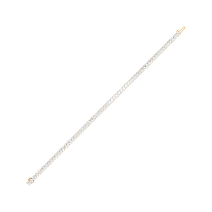 Yellow Gold-Epoch - Lab-Grown Diamond Bracelet_view=TOP