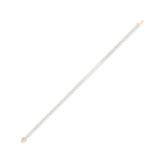 Yellow Gold-Epoch - Lab-Grown Diamond Bracelet_view=TOP