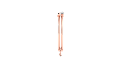 Pink Gold-Lunar Cascade Lab-Grown Diamond Bangle_view=SIDE