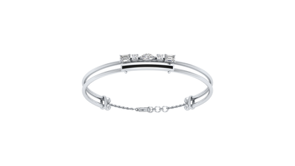 White Gold-Lunar Cascade Lab-Grown Diamond Bangle_view=3DH