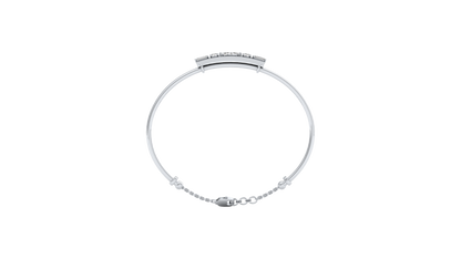 White Gold-Lunar Cascade Lab-Grown Diamond Bangle_view=FRONT