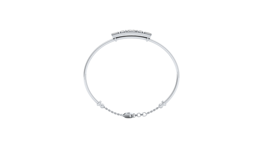 White Gold-Lunar Cascade Lab-Grown Diamond Bangle_view=FRONT