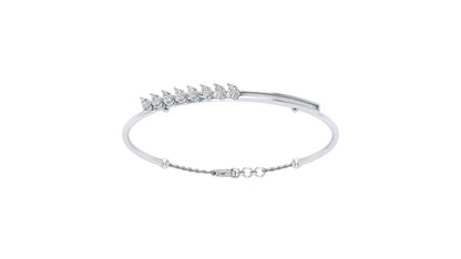 White Gold-Milky Way Lab-Grown Diamond Bangle_view=3DV