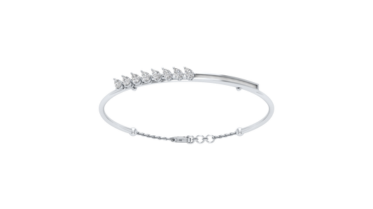 White Gold-Milky Way Lab-Grown Diamond Bangle_view=3DV