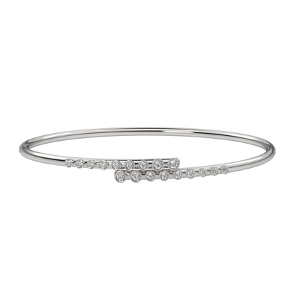 White Gold-Lumina Lab-Grown Diamond Flexible Bangle_view=3DH