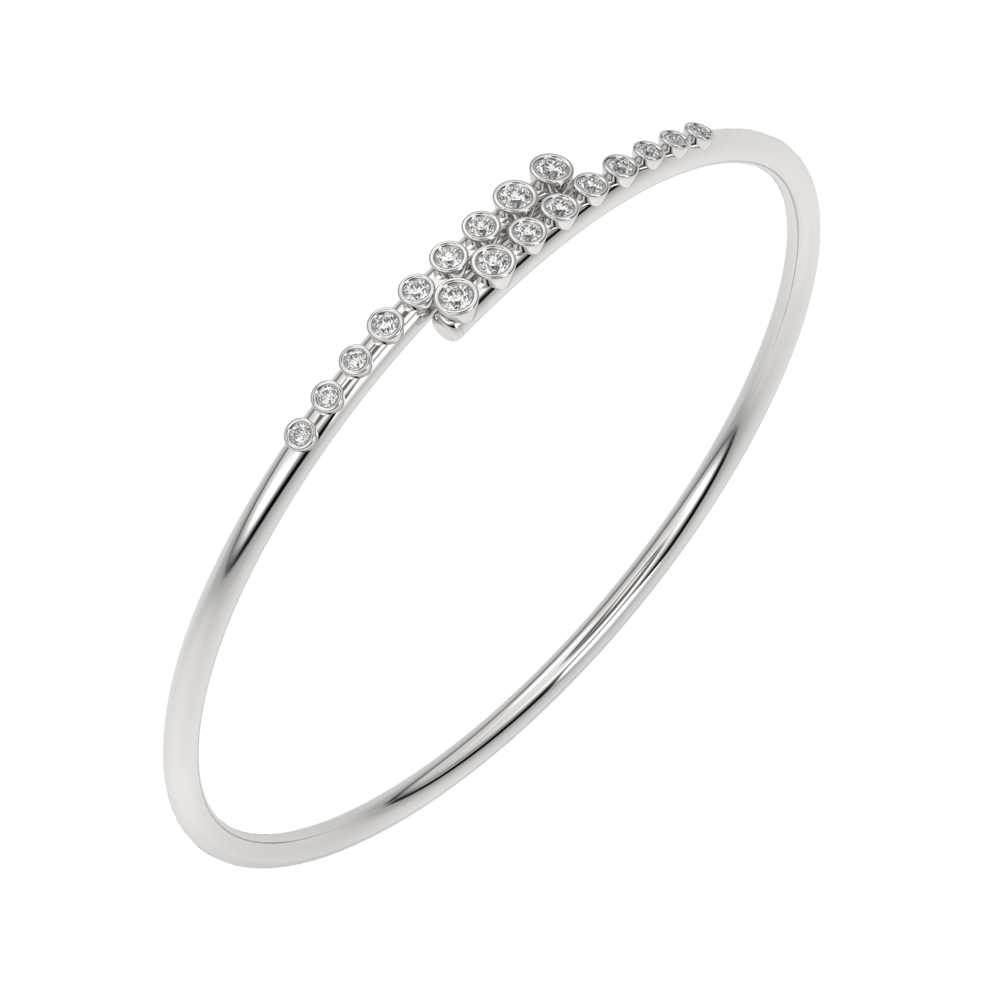 White Gold-Lumina Lab-Grown Diamond Flexible Bangle_view=3DV