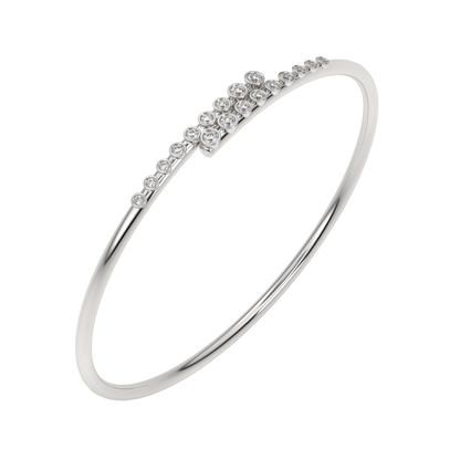 White Gold-Lumina Lab-Grown Diamond Flexible Bangle_view=3DV
