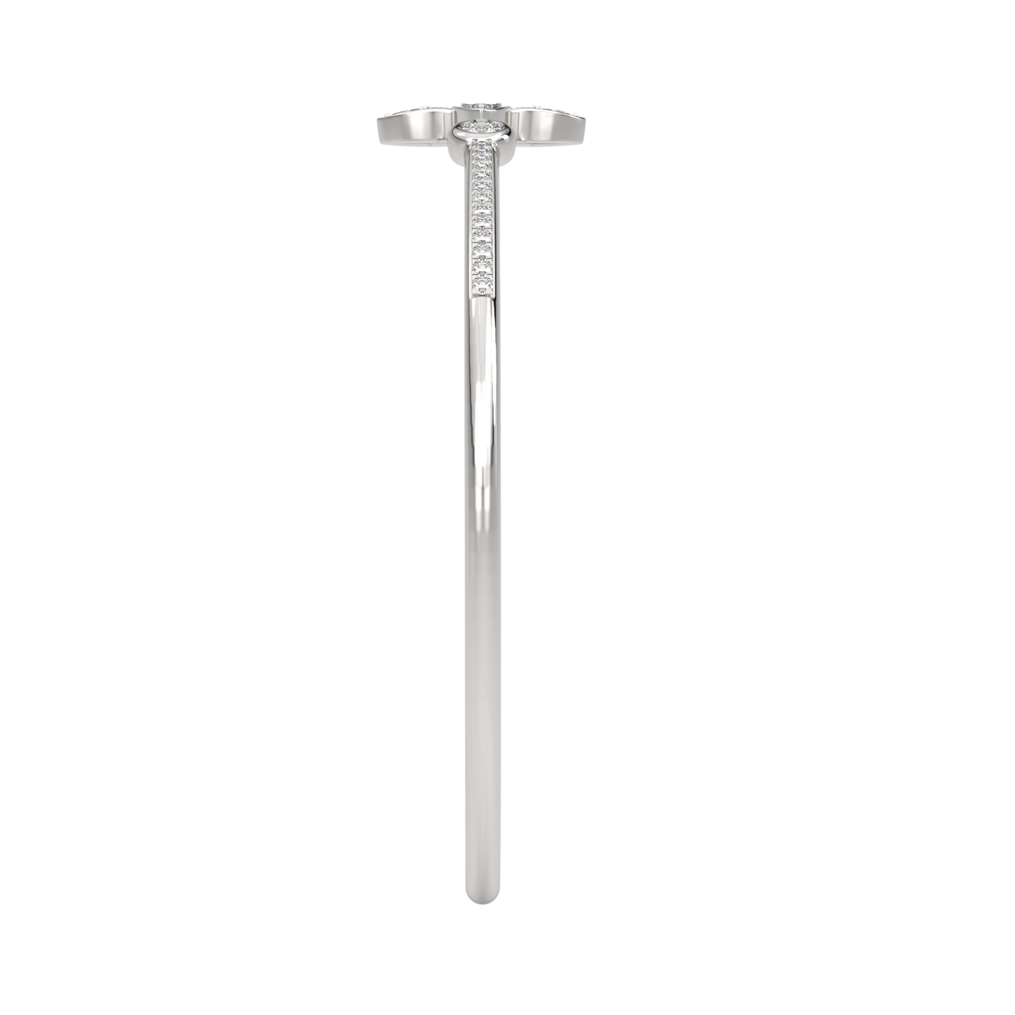 White Gold-Solstice Sleek Lab-Grown Diamond Flexible Bangle_view=SIDE