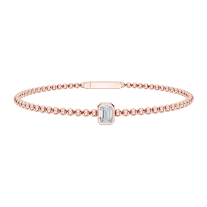 Pink Gold-Dynasty - Lab-Grown Diamond Bangle_view=3DV