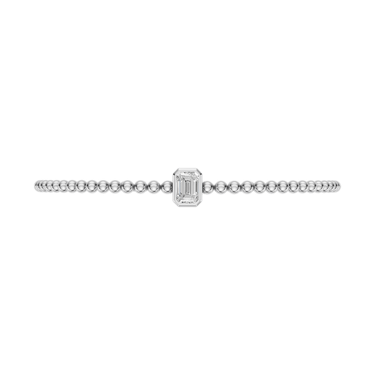 White Gold-Dynasty - Lab-Grown Diamond Bangle_view=TOP