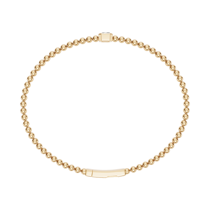 Yellow Gold-Dynasty - Lab-Grown Diamond Bangle_view=FRONT