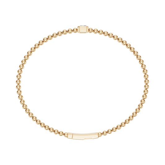 Yellow Gold-Dynasty - Lab-Grown Diamond Bangle_view=FRONT