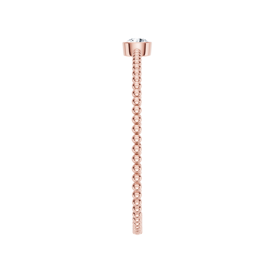 Pink Gold-Timeless - Lab-Grown Diamond Bangle_view=SIDE