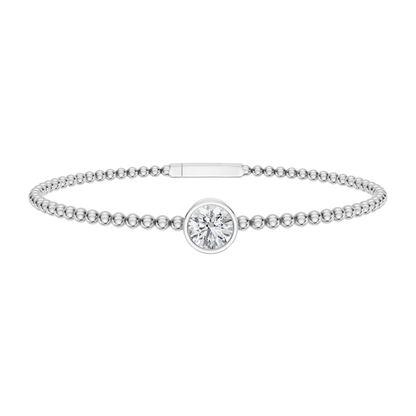 White Gold-Timeless - Lab-Grown Diamond Bangle_view=3DV