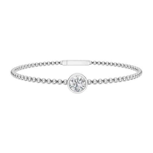 White Gold-Timeless - Lab-Grown Diamond Bangle_view=3DV