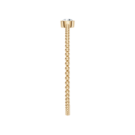 Yellow Gold-Timeless - Lab-Grown Diamond Bangle_view=SIDE