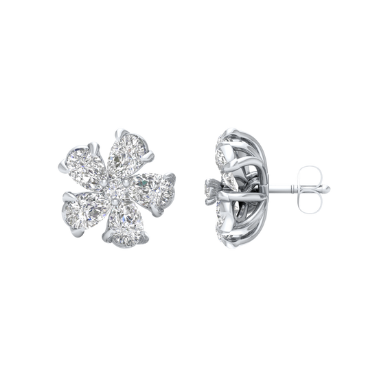 White Gold-Nova Lab-Grown Diamond Stud Earrings_view=SIDE