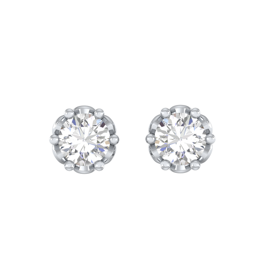White Gold-Radiance Lab-Grown Diamond Stud Earrings_view=TOP