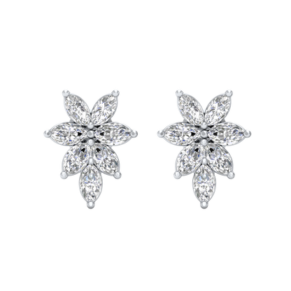 White Gold-Orbit Lab-Grown Diamond Stud Earrings_view=TOP