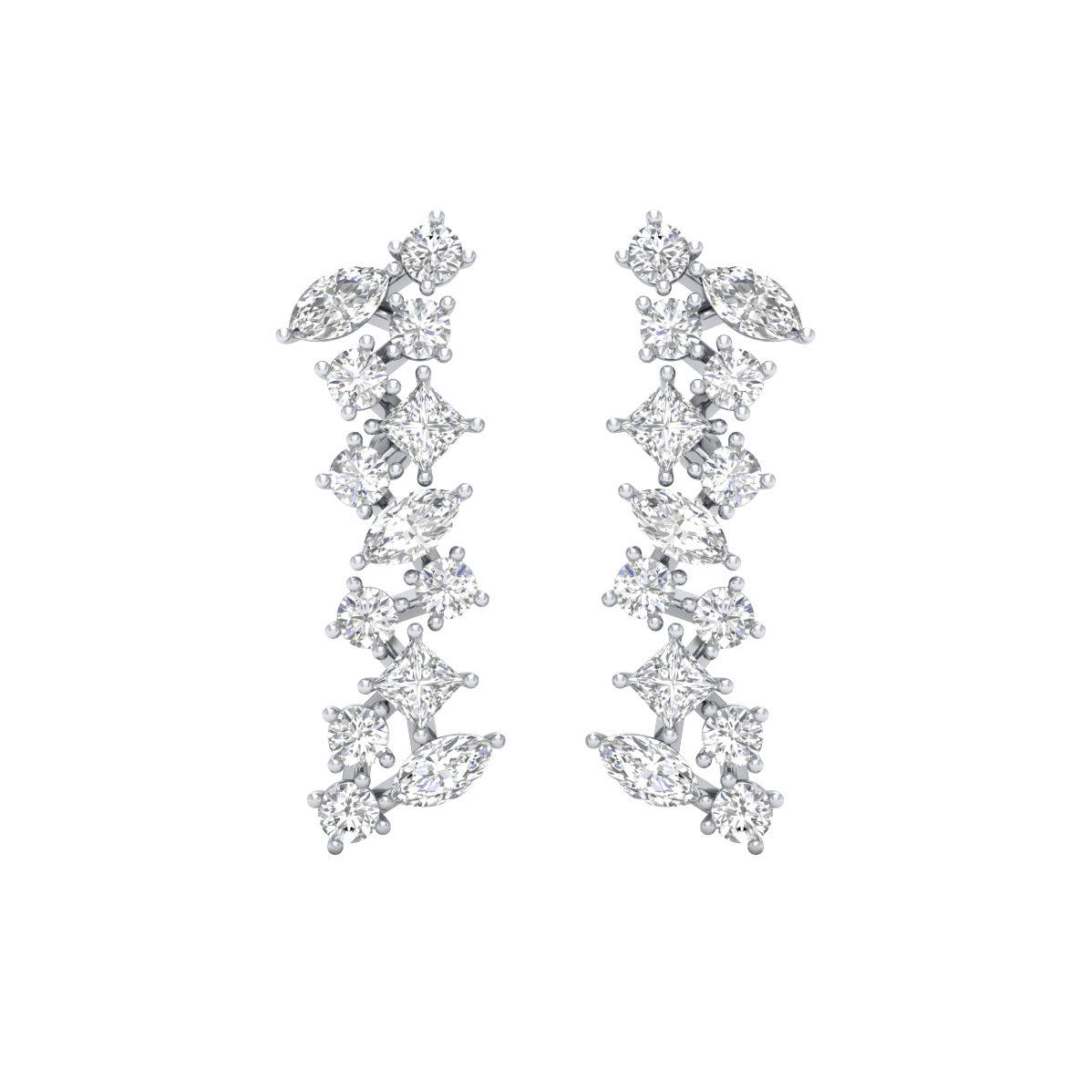 White Gold-Solstice Lab-Grown Diamond Drop Earrings_view=TOP