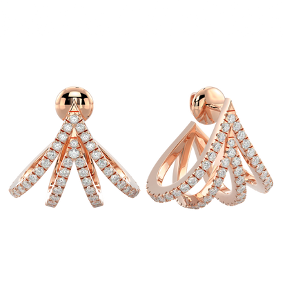 Pink Gold-Stellar Petite Diamond Piece_view=FRONT