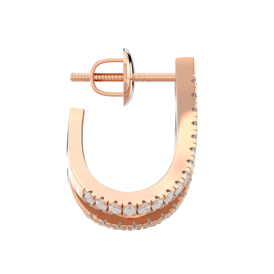 Pink Gold-Stellar Petite Diamond Piece_view=SIDE