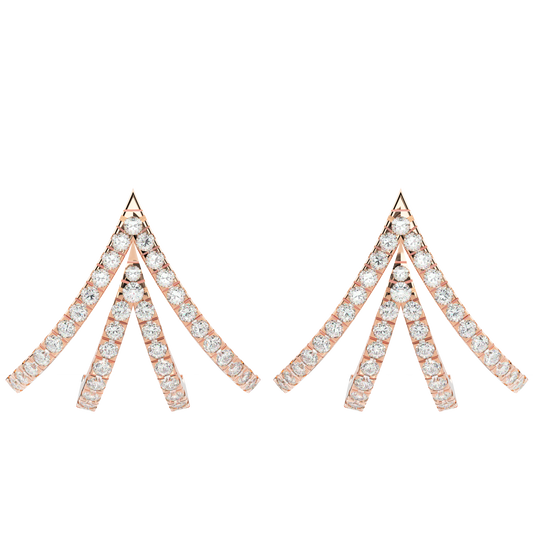 Pink Gold-Stellar Petite Diamond Piece_view=TOP