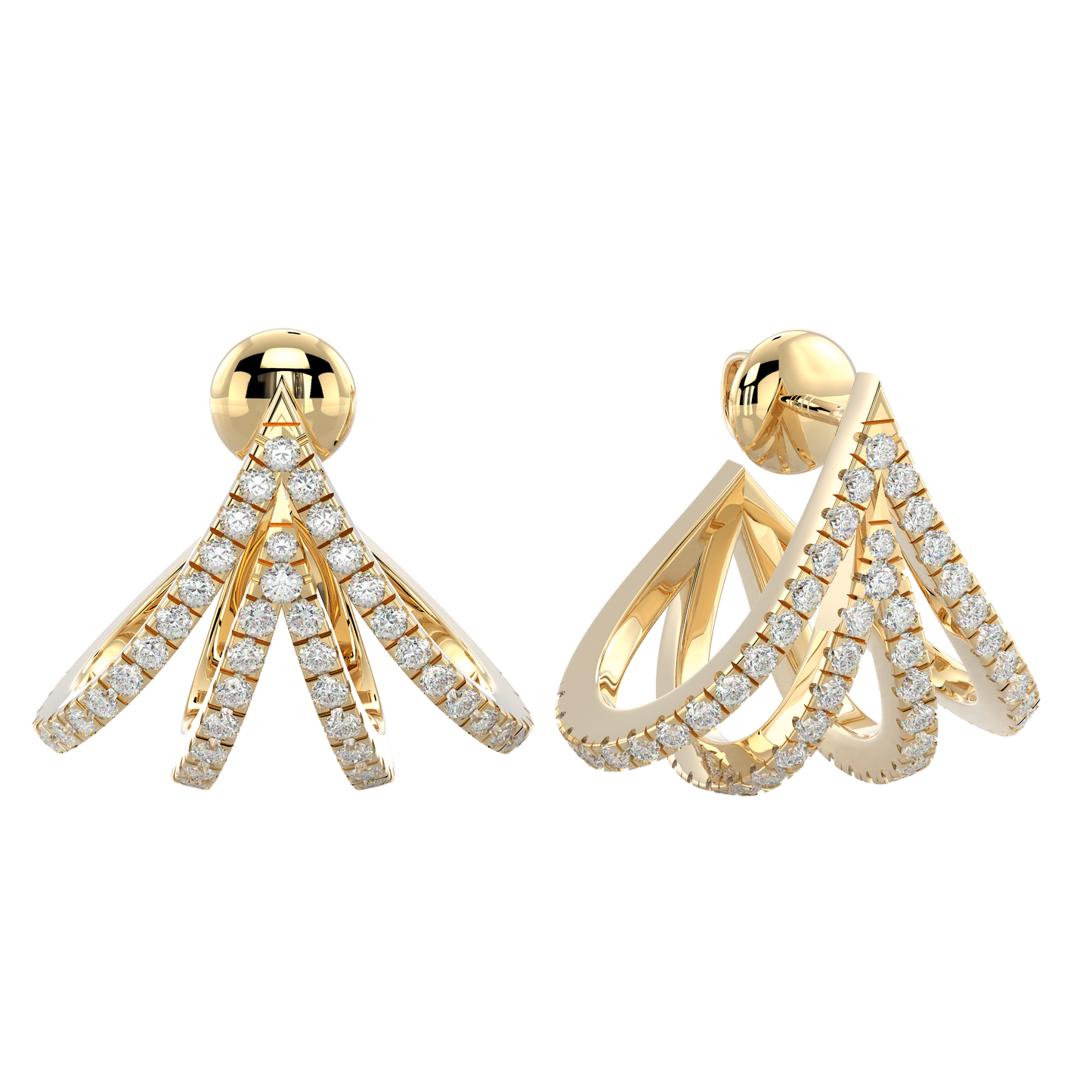 Yellow Gold-Stellar Petite Diamond Piece_view=FRONT