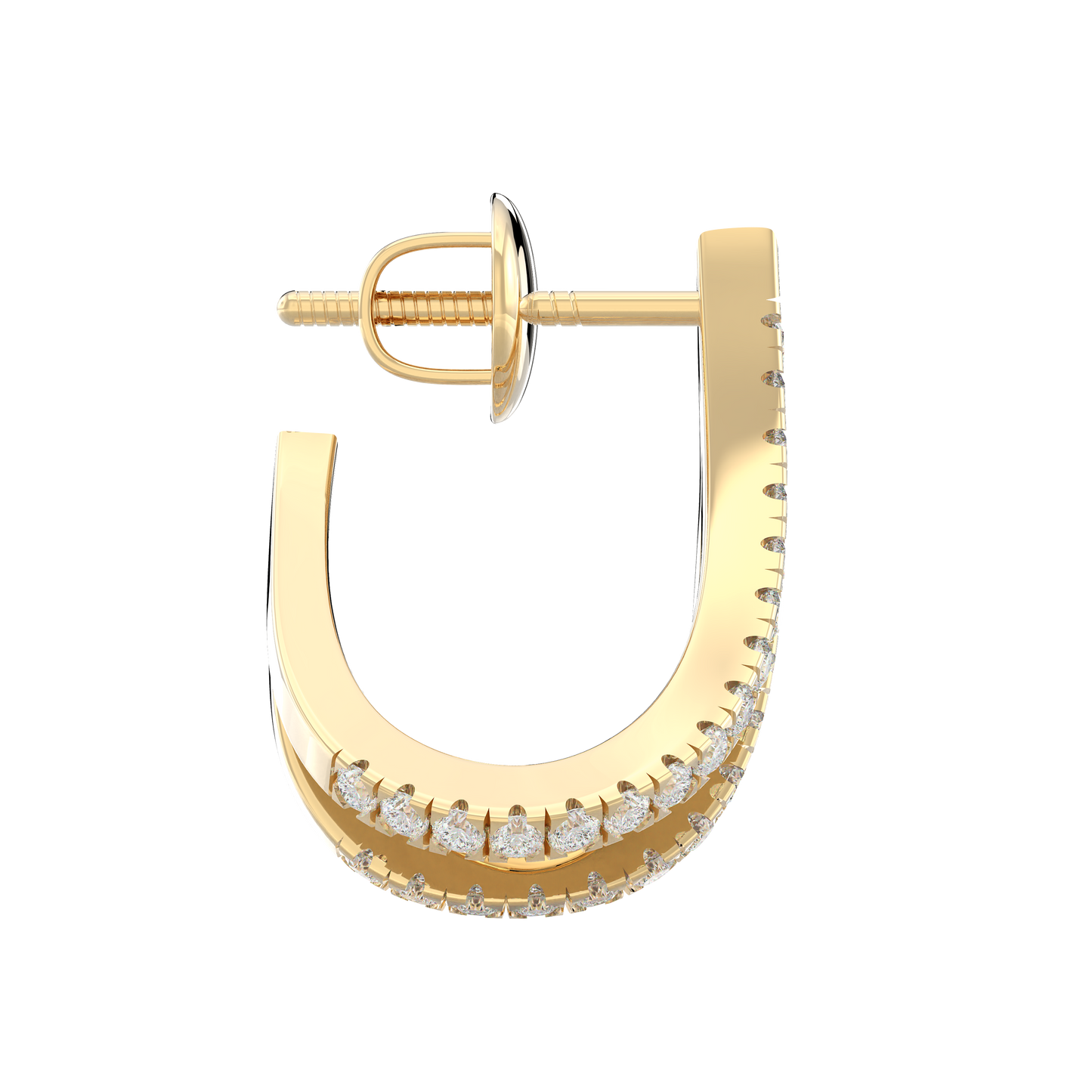Yellow Gold-Stellar Petite Diamond Piece_view=SIDE