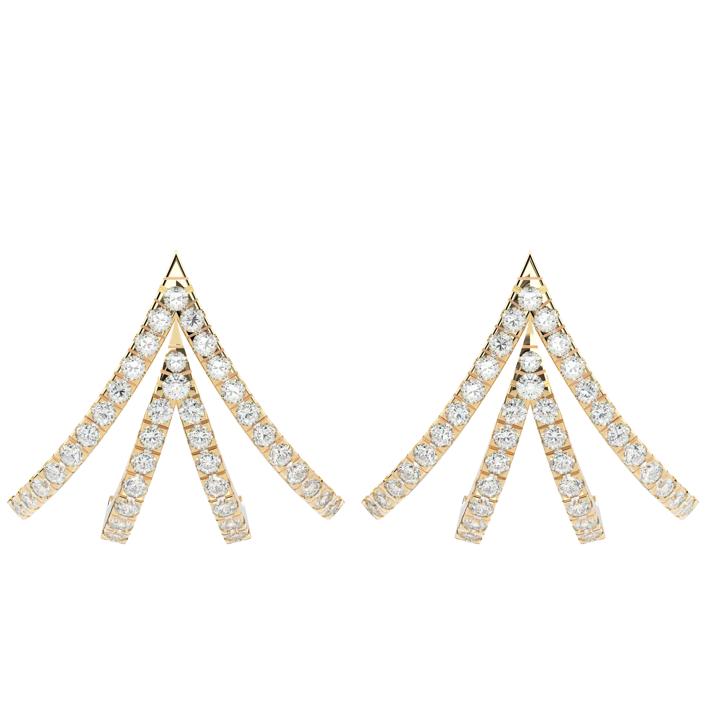 Yellow Gold-Stellar Petite Diamond Piece_view=TOP