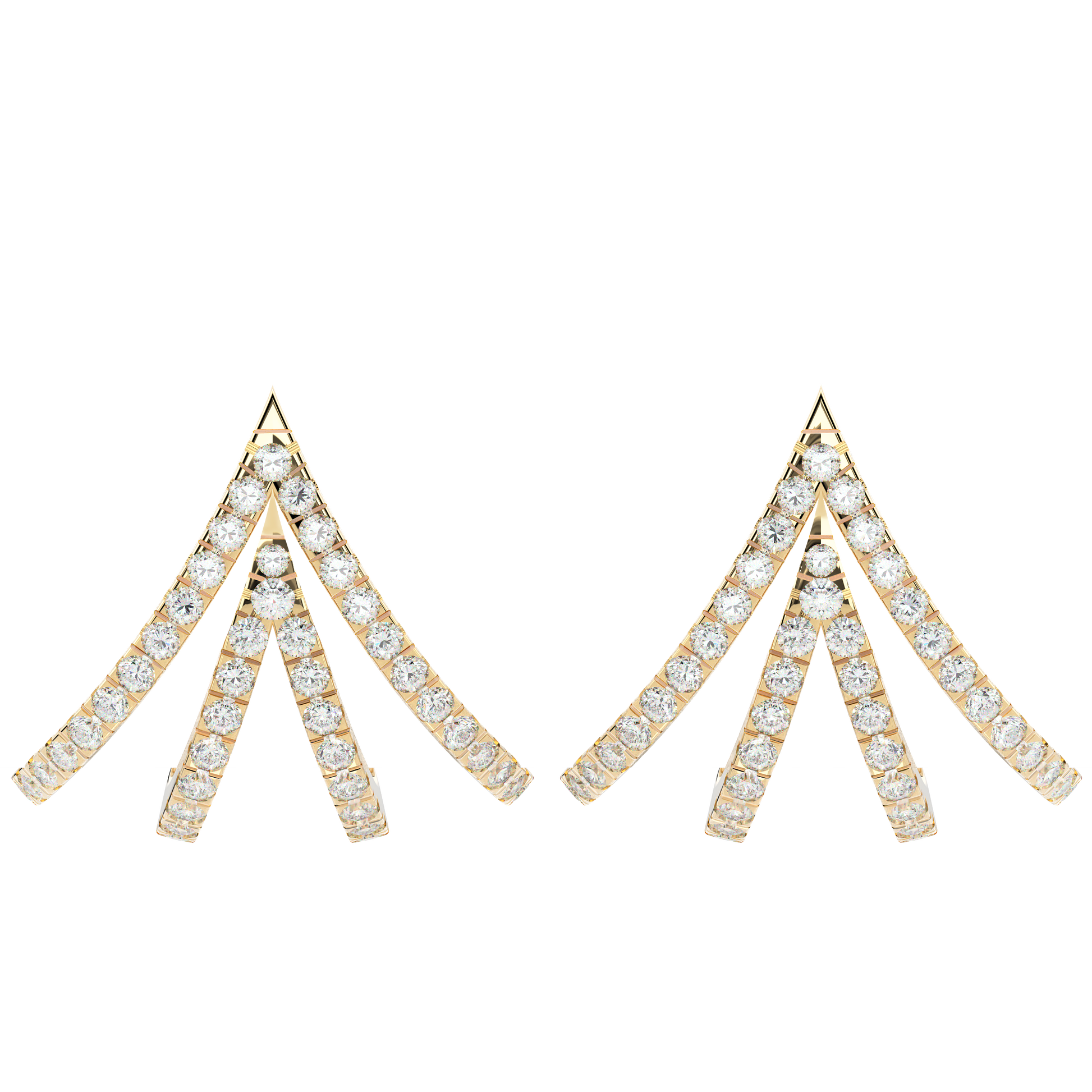 Yellow Gold-Stellar Petite Diamond Piece_view=TOP