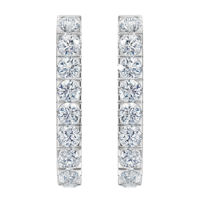 White Gold-Eirene Huggie Earrings_view=TOP