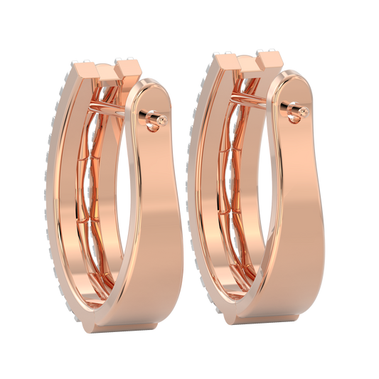 Pink Gold-Nova Geometric Lab Diamond Piece_view=BACK