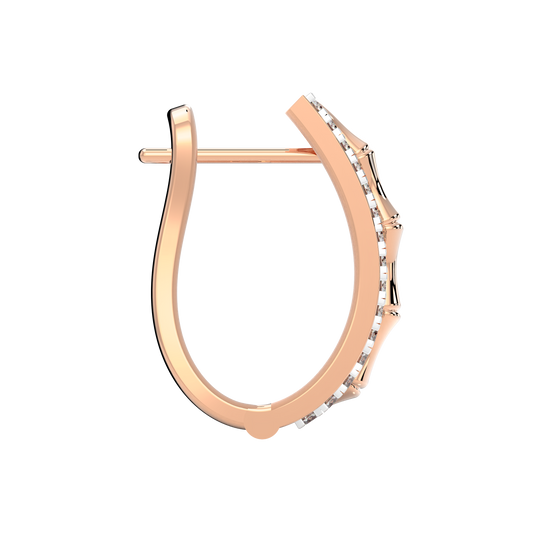 Pink Gold-Nova Geometric Lab Diamond Piece_view=SIDE