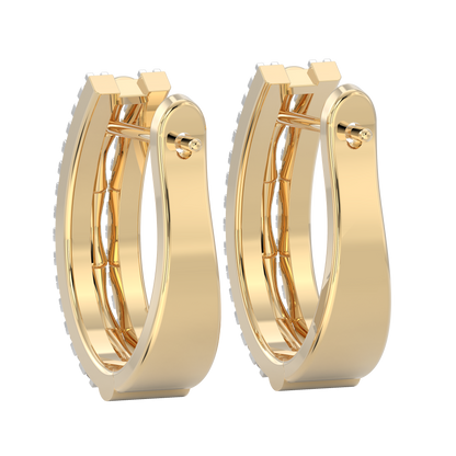 Yellow Gold-Nova Geometric Lab Diamond Piece_view=BACK