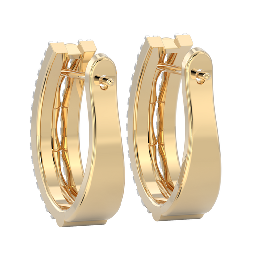 Yellow Gold-Nova Geometric Lab Diamond Piece_view=BACK