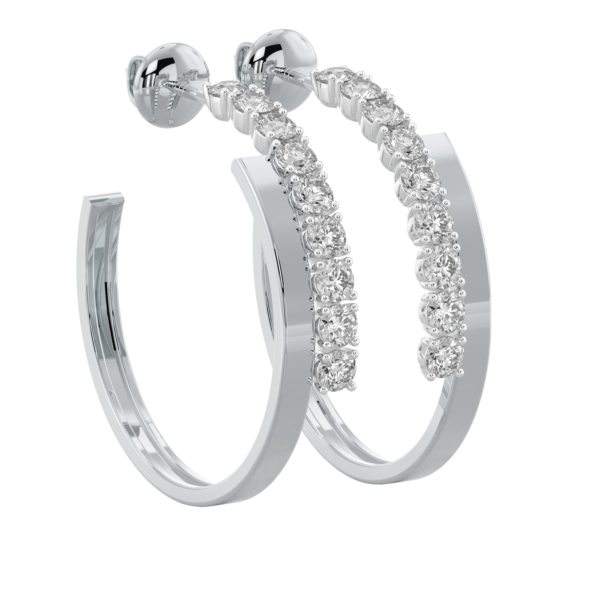 White Gold-Solstice Round Diamond Studs_view=3DV