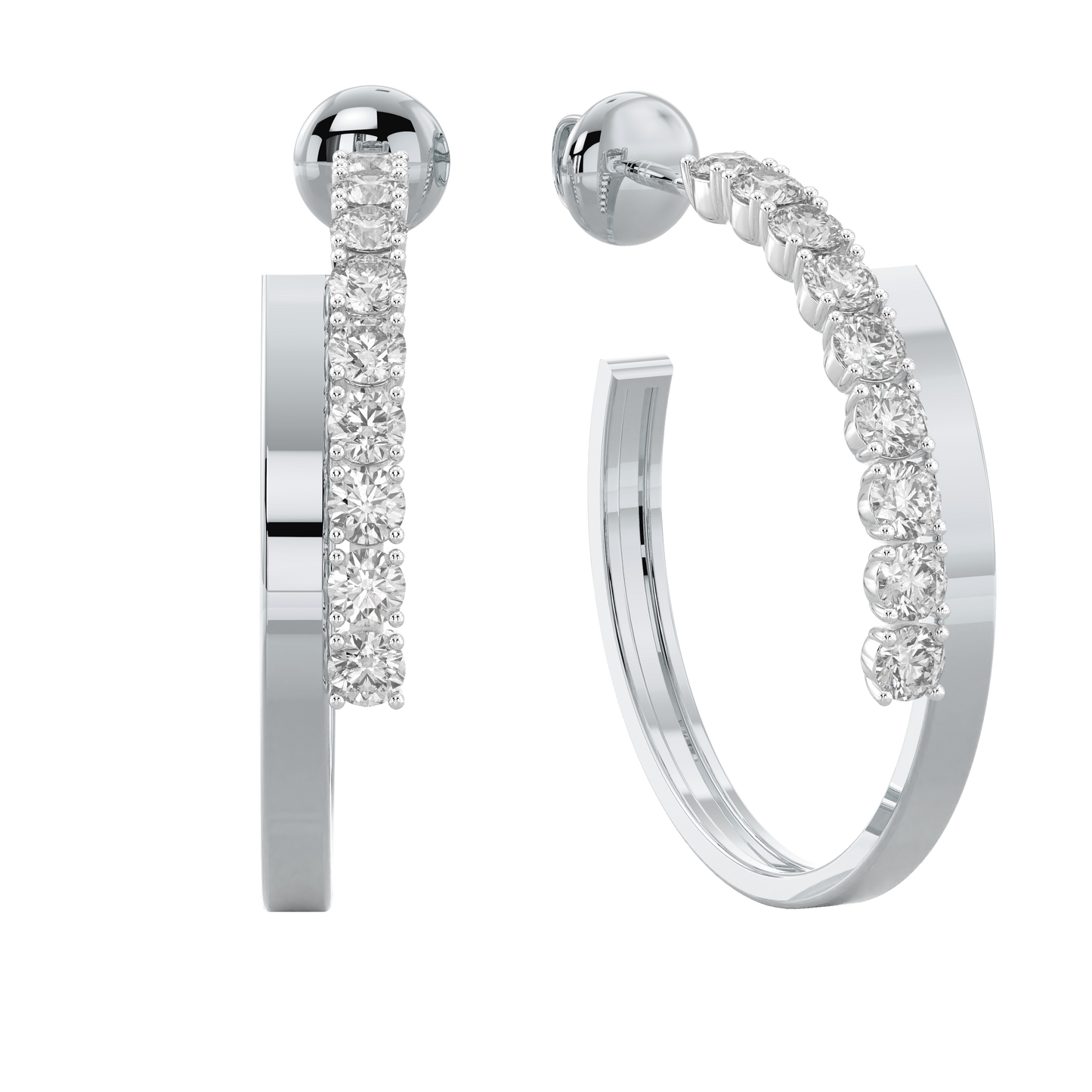 White Gold-Solstice Round Diamond Studs_view=FRONT