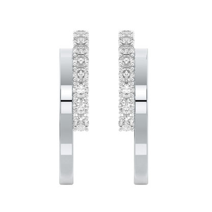 White Gold-Solstice Round Diamond Studs_view=TOP