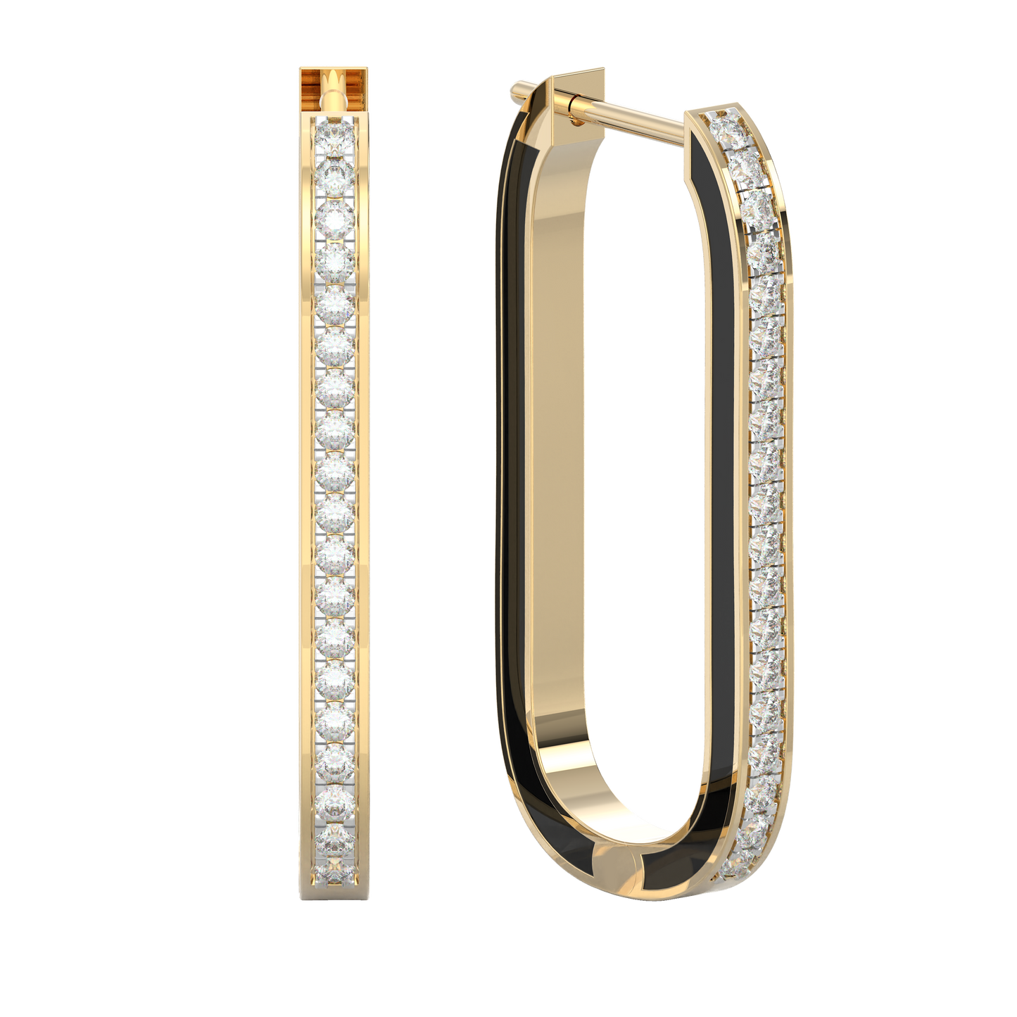 Yellow Gold-Celestia Diamond Earrings_view=FRONT