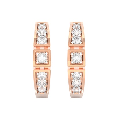 Pink Gold-Ethereal Petal-Inspired Lab Diamond Piece_view=TOP