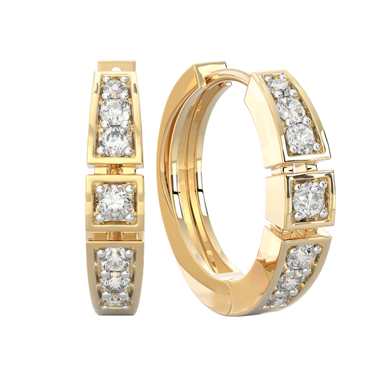 Yellow Gold-Ethereal Petal-Inspired Lab Diamond Piece_view=FRONT