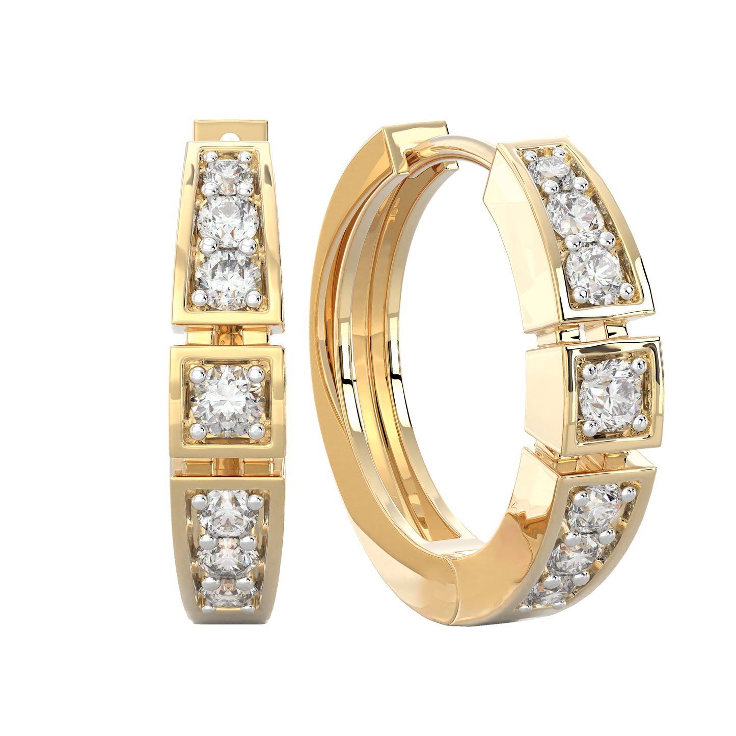 Yellow Gold-Ethereal Petal-Inspired Lab Diamond Piece_view=FRONT