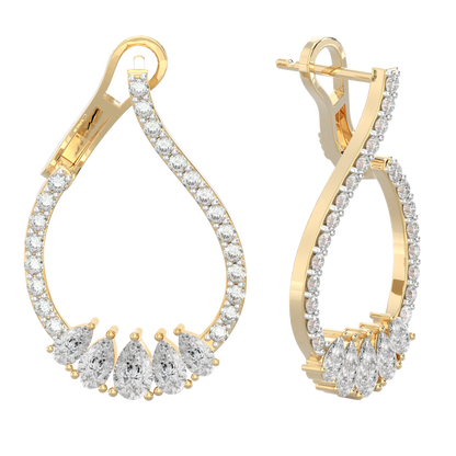 Yellow Gold-Cosmic Soft Curve Lab Diamond Piece_view=FRONT